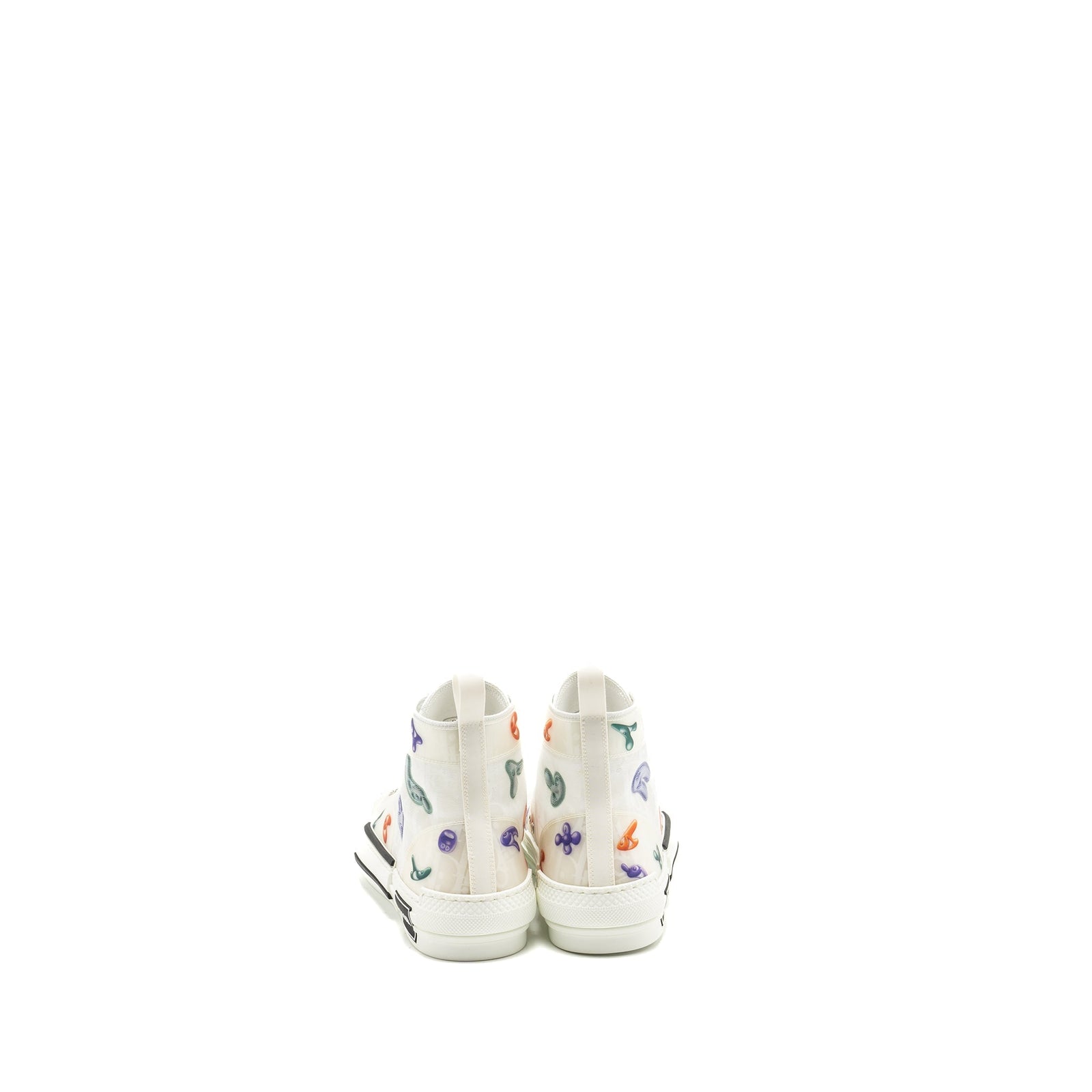 DIOR KENNY SCHARF B23 OBLIQUE HIGH-TOP SNEAKER WHITE/MULTICOLOUR