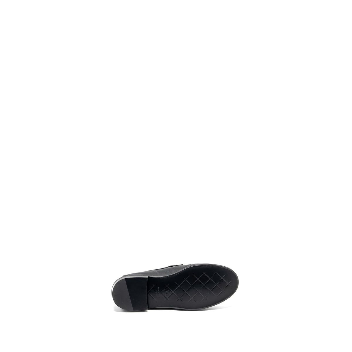 CHANEL 24C QUILTED CC LOGO LOAFER SO BLACK