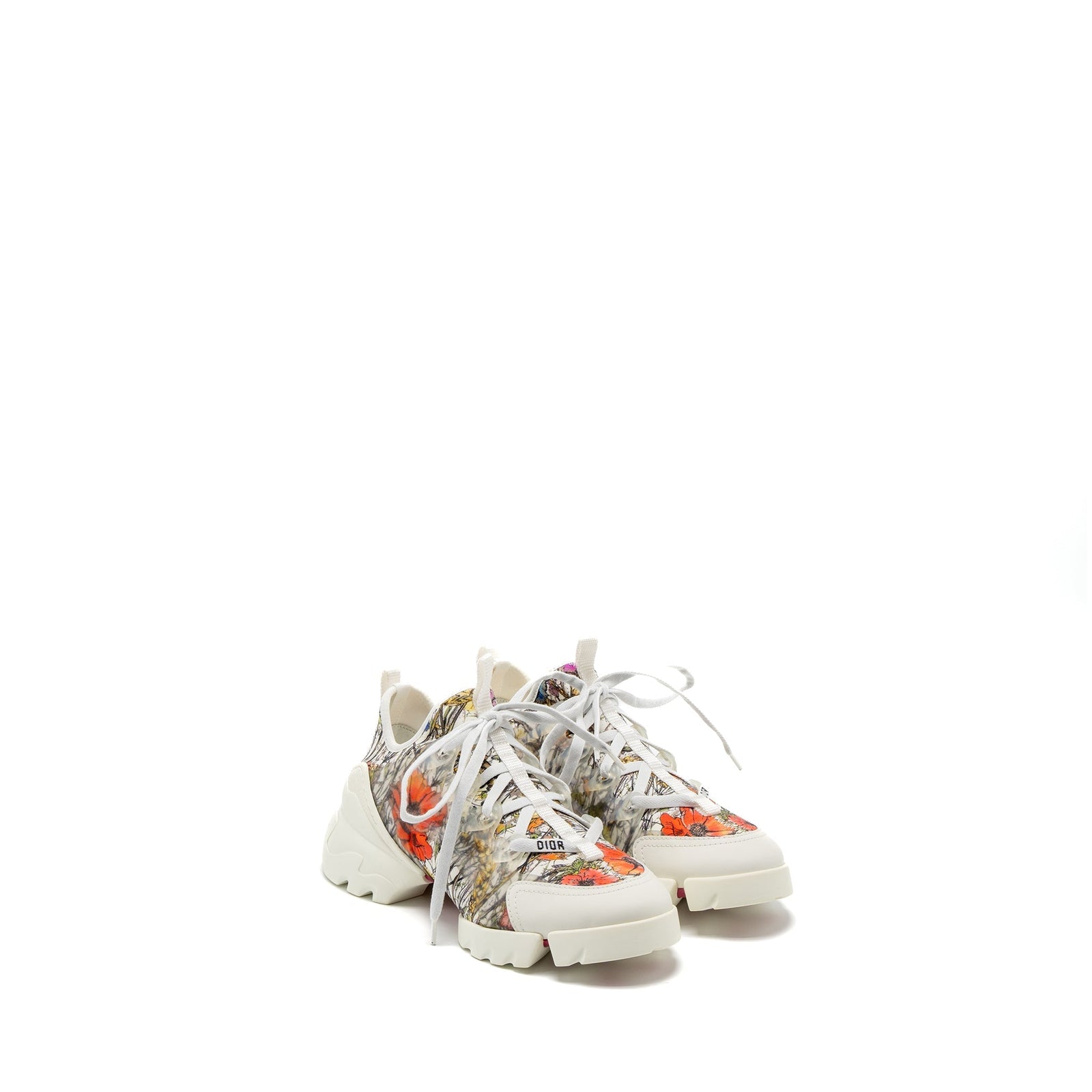 DIOR D-CONNECT SNEAKER FLOWER PRINTED FABRIC MULTICOLOUR