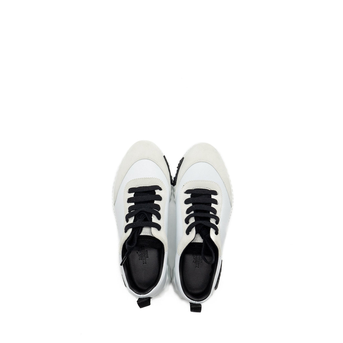 HERMES FEMME BOUNCING SNEAKER WHITE/BLACK