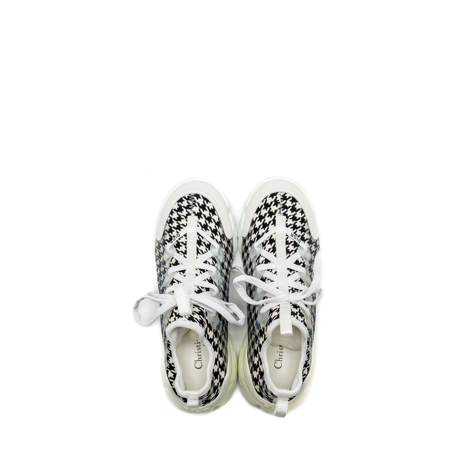 DIOR D-CONNECT SNEAKER HOUNDSTOOTH
