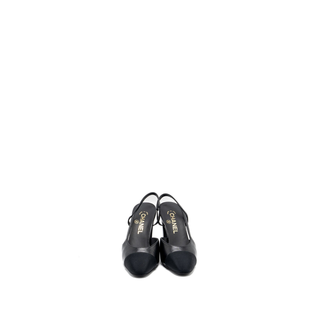 CHANEL SLINGBACK BLACK