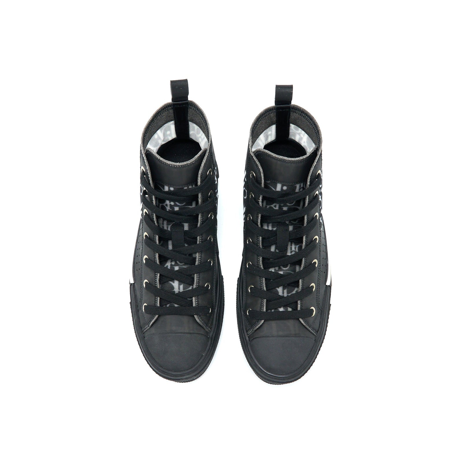 DIOR HIGH-TOP SNEAKER BLACK/MULTICOLOUR