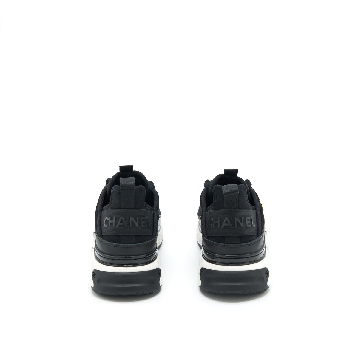 CHANEL SPORT TRAIL SNEAKERS BLACK/WHITE