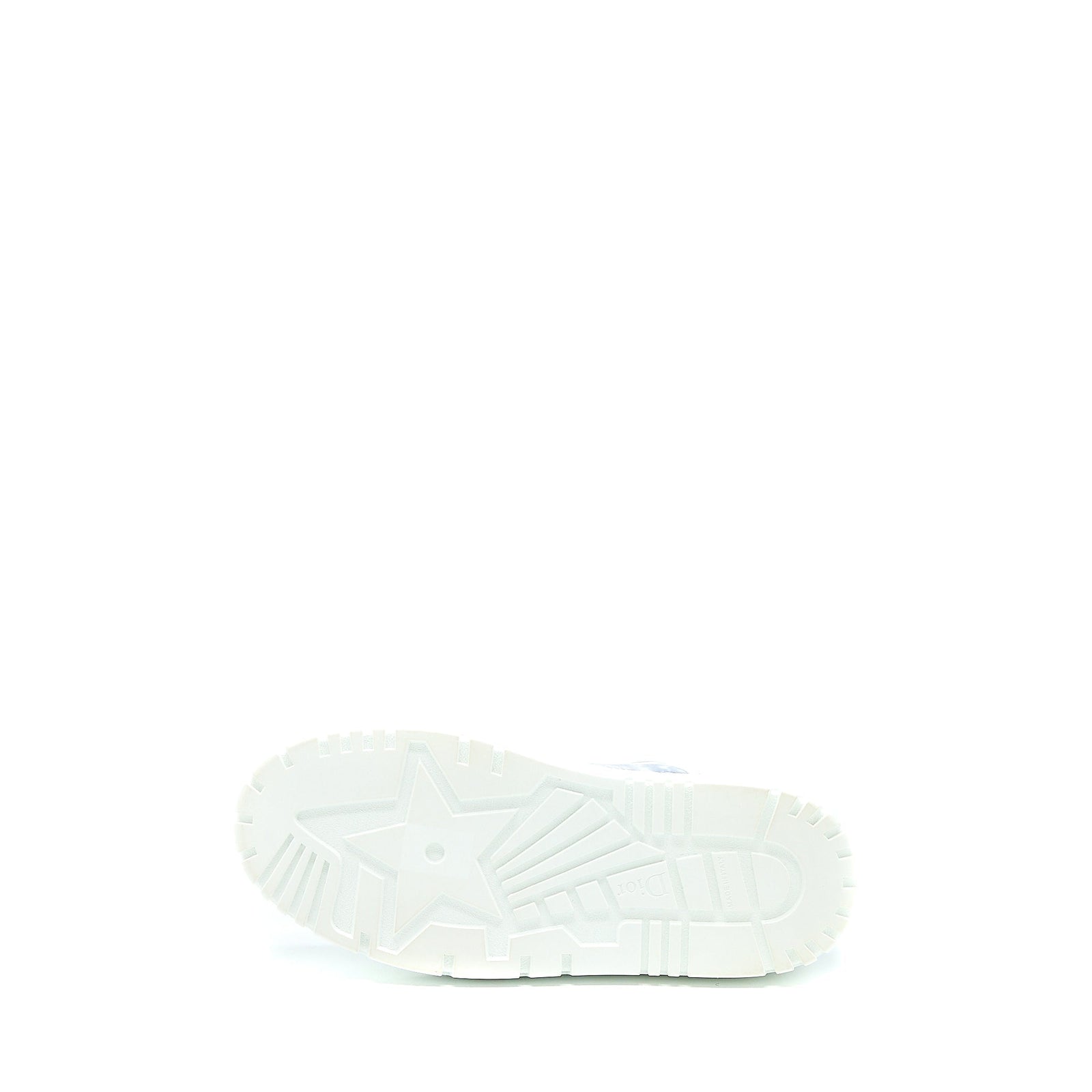DIOR ADDICT BLUE TOILE DE JOUY TECHNICAL FABRIC LOW TOP SNEAKERS