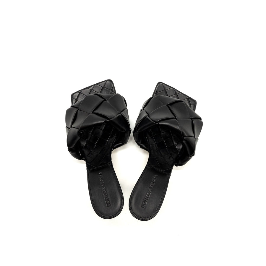 BOTTEGA VENETA LIDO MULE NAPPA LAMBSKIN BLACK