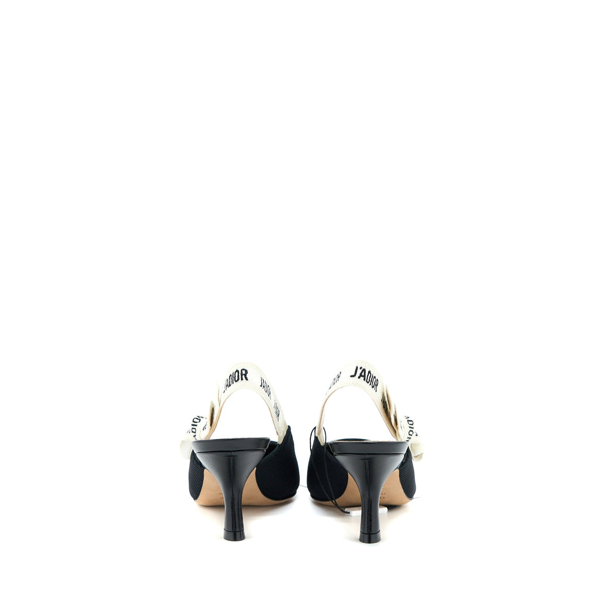 DIOR DIOR J’ADORE SLINGBACK HEELS BLACK