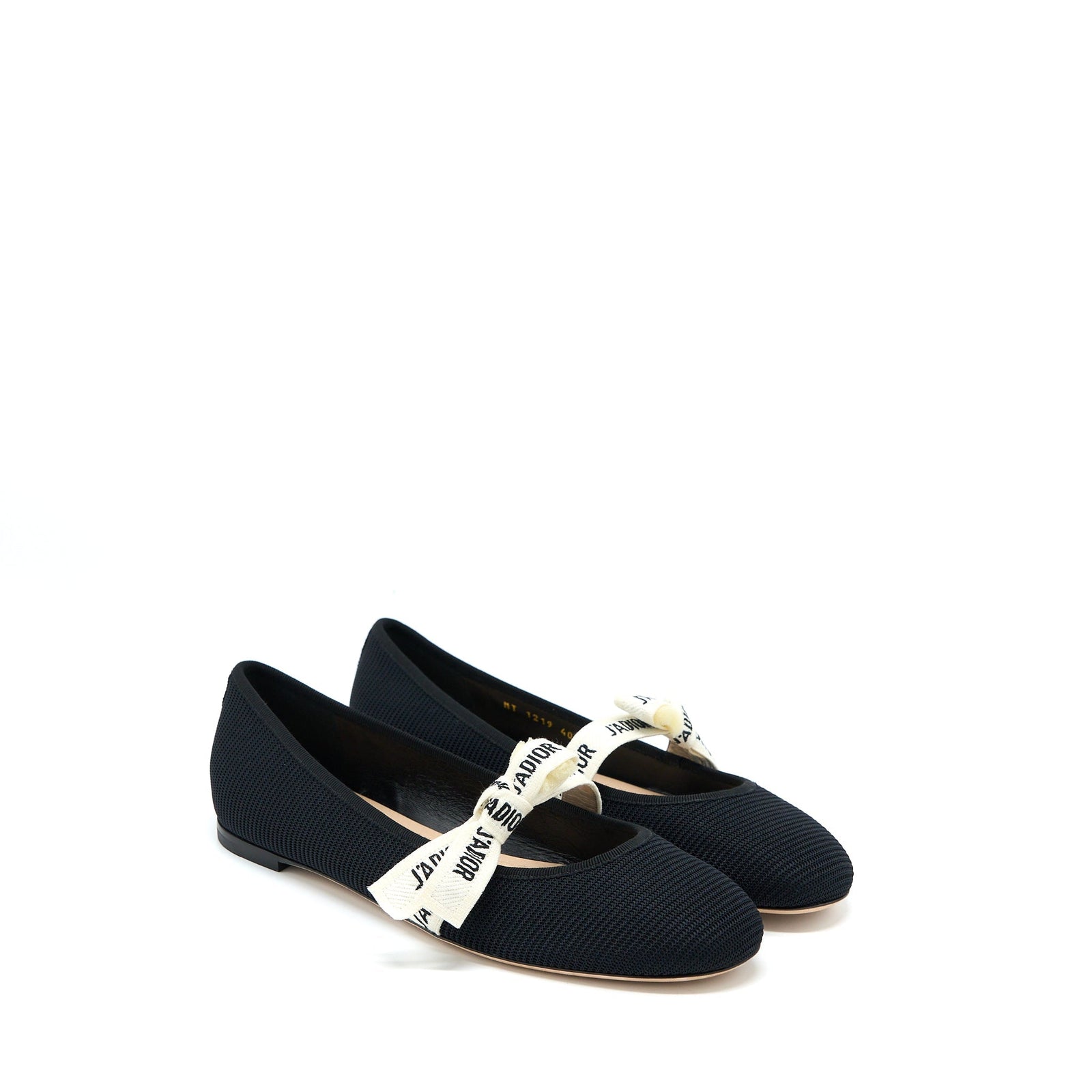 DIOR MISS J`ADIOR BALLET FLAT BLACK