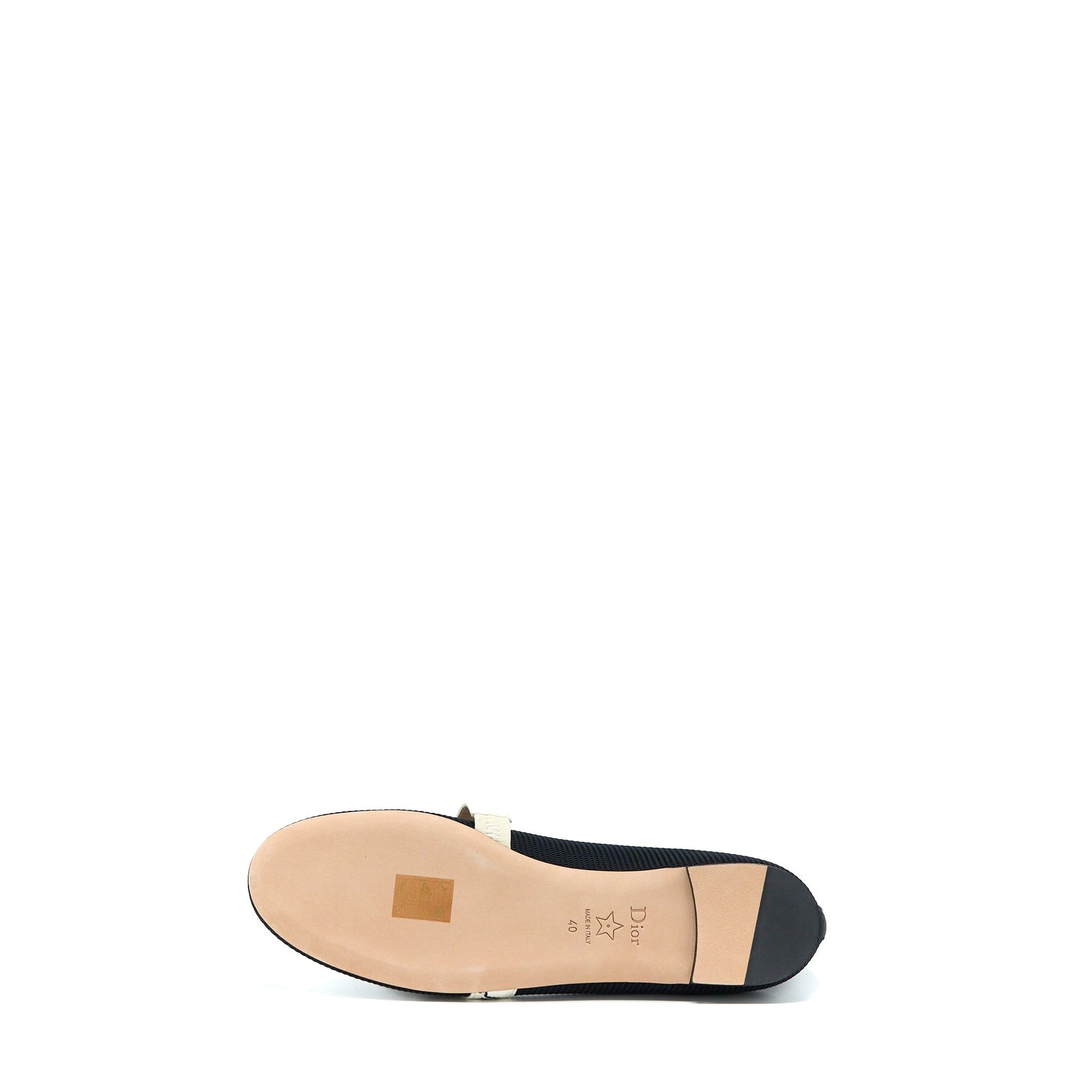 DIOR MISS J`ADIOR BALLET FLAT BLACK