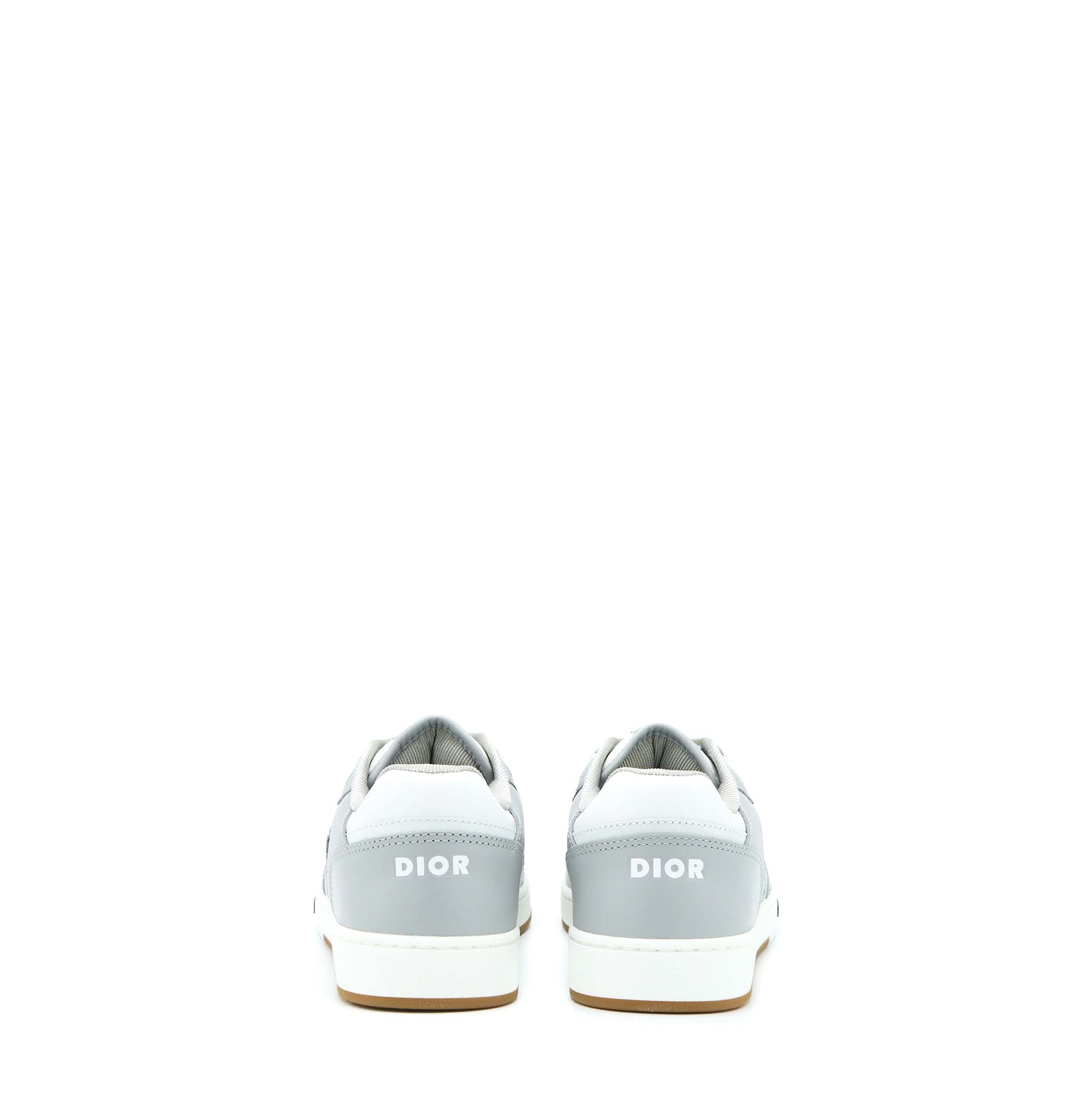 DIOR B27 LOW-TOP SNEAKER CALFSKIN/OBLIQUE JACQUARD BEIGE/BLUE/GREY