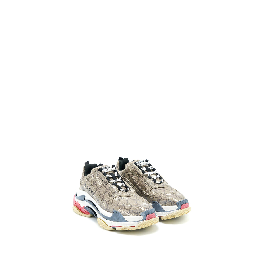 Gucci x Balenciaga Triple S the Hacker Project Polyester/Rubber Multicolour