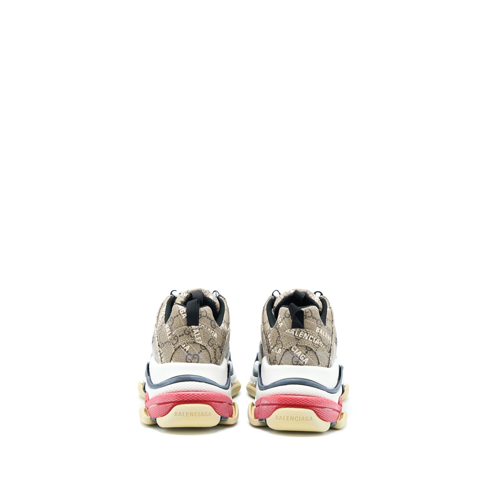 Gucci x Balenciaga Triple S the Hacker Project Polyester/Rubber Multicolour