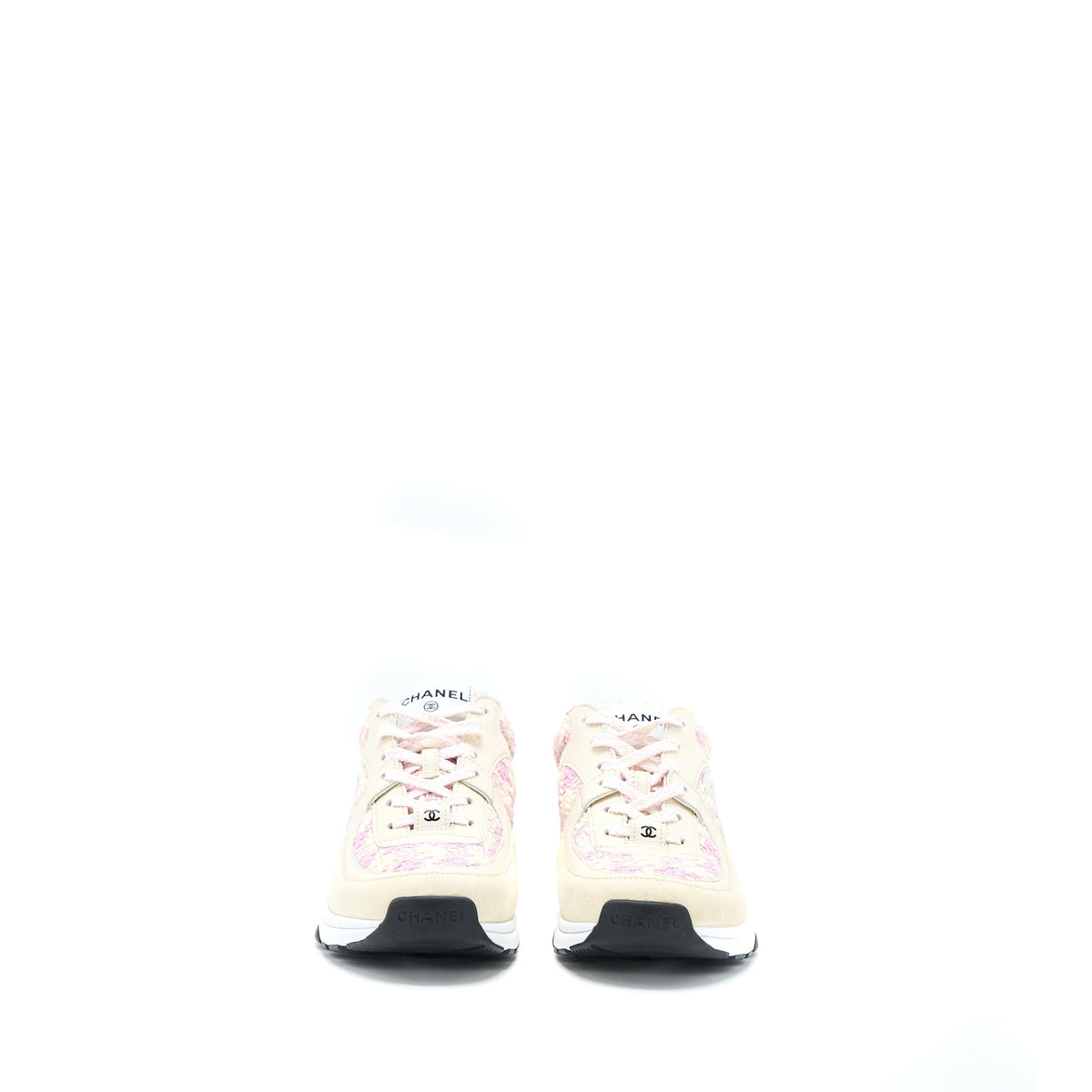 CHANEL TRAINERS TWEED/SUEDE/CALFSKIN MULTICOLOUR