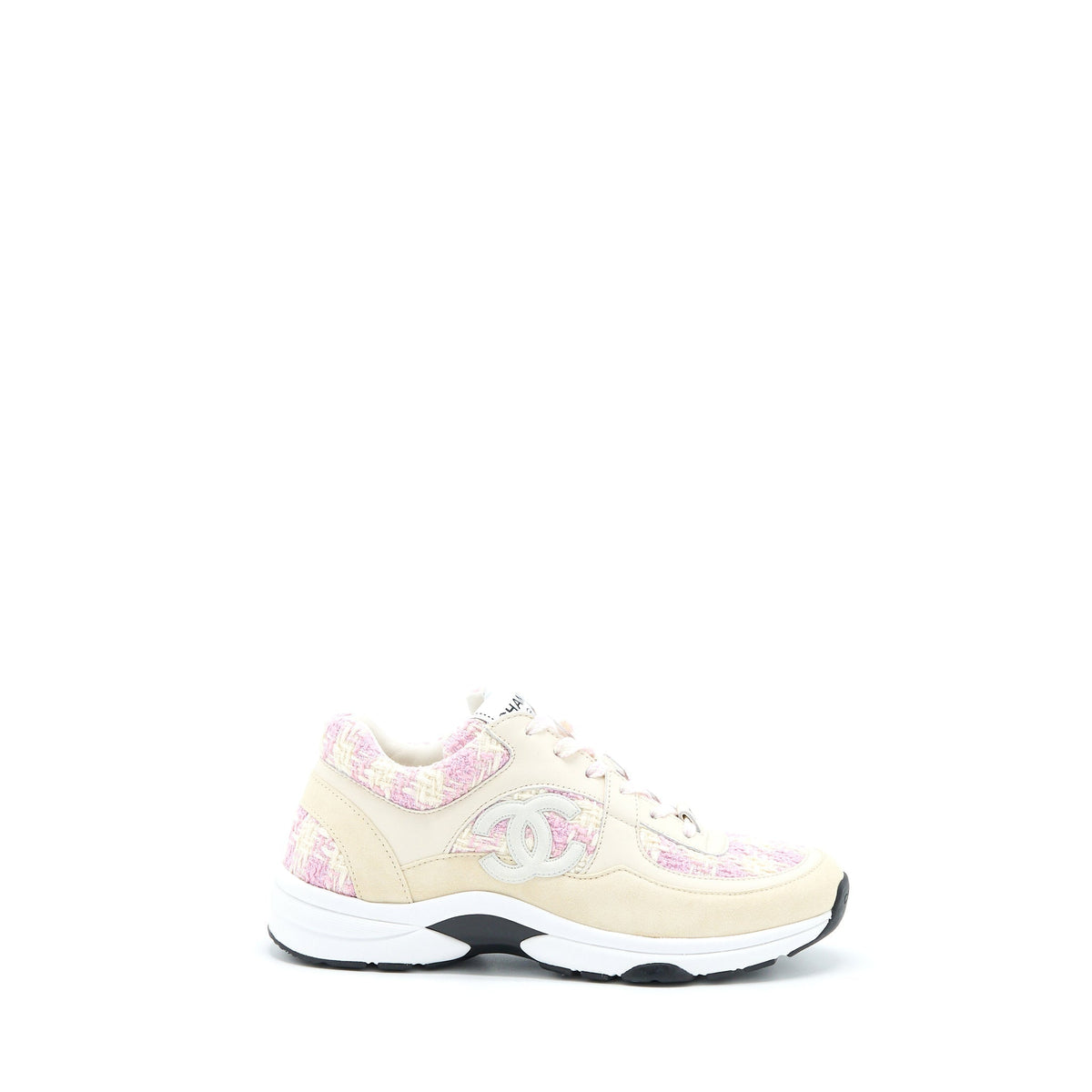 CHANEL TRAINERS TWEED/SUEDE/CALFSKIN MULTICOLOUR