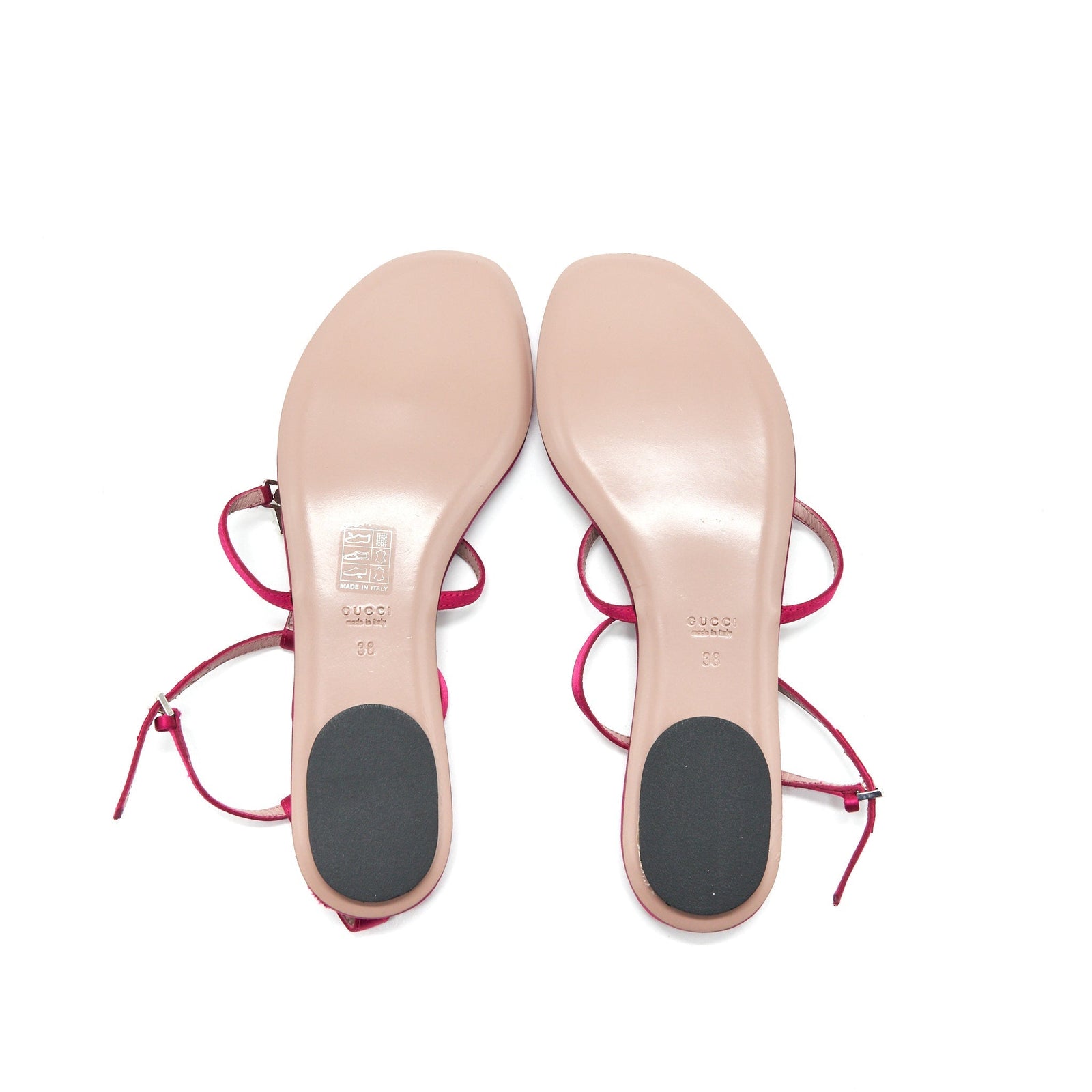 Gucci GG Crystal Logo Sandal