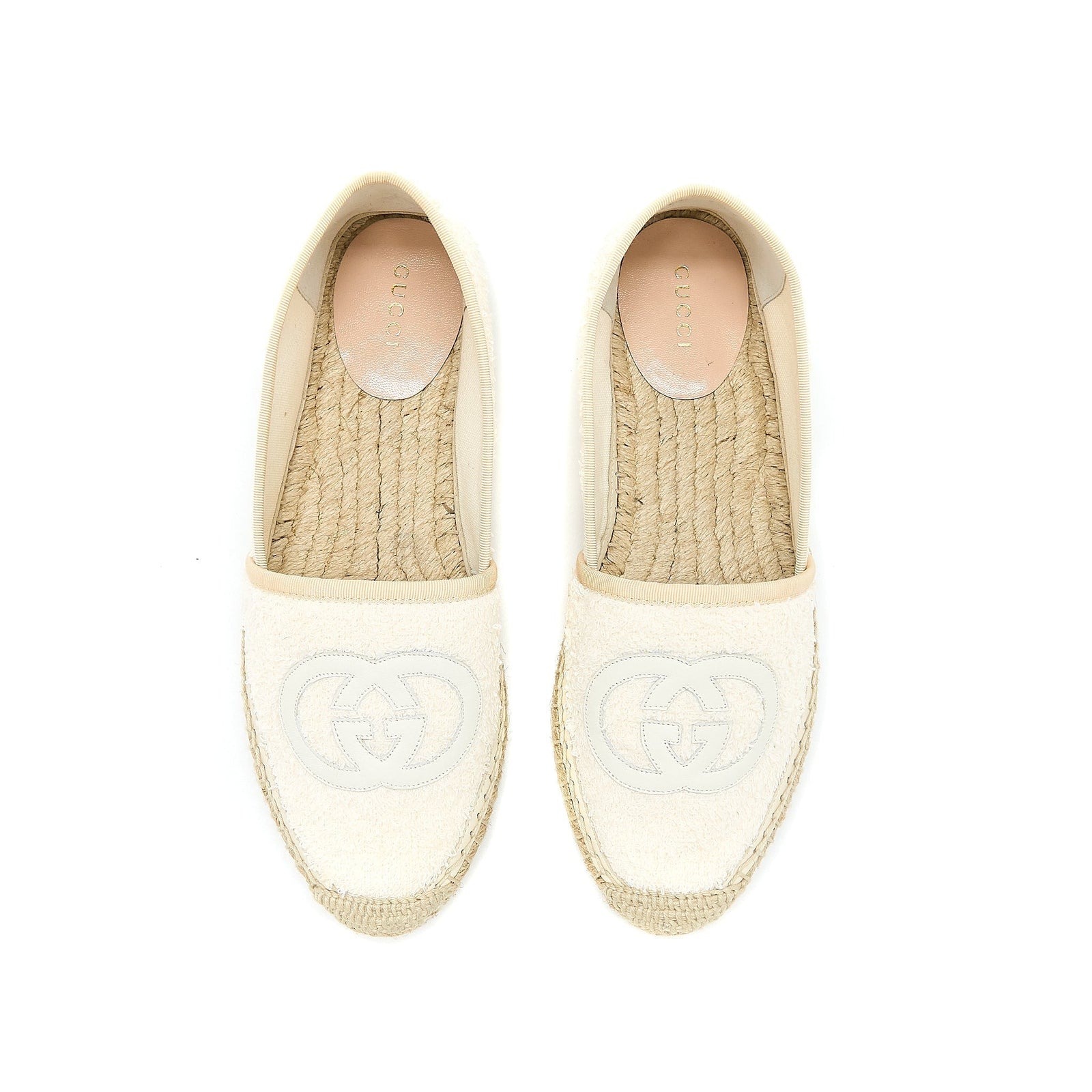 Gucci Espadrilles Cotton / Tweed White