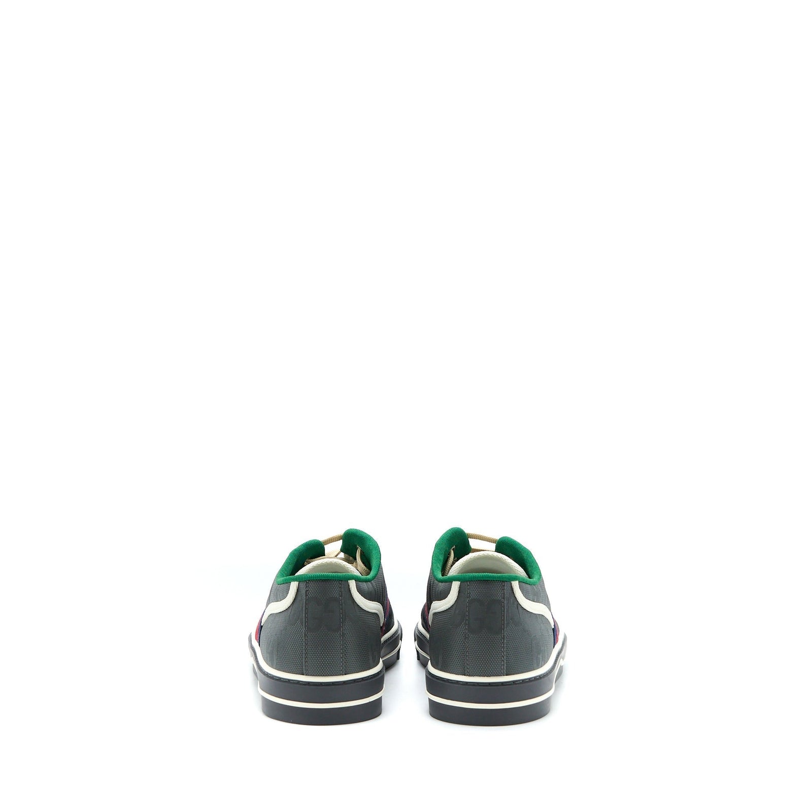 Gucci Men‘s Sneakers Off the Grid Webbing-Trimmed Monogrammed Econyl Canvas