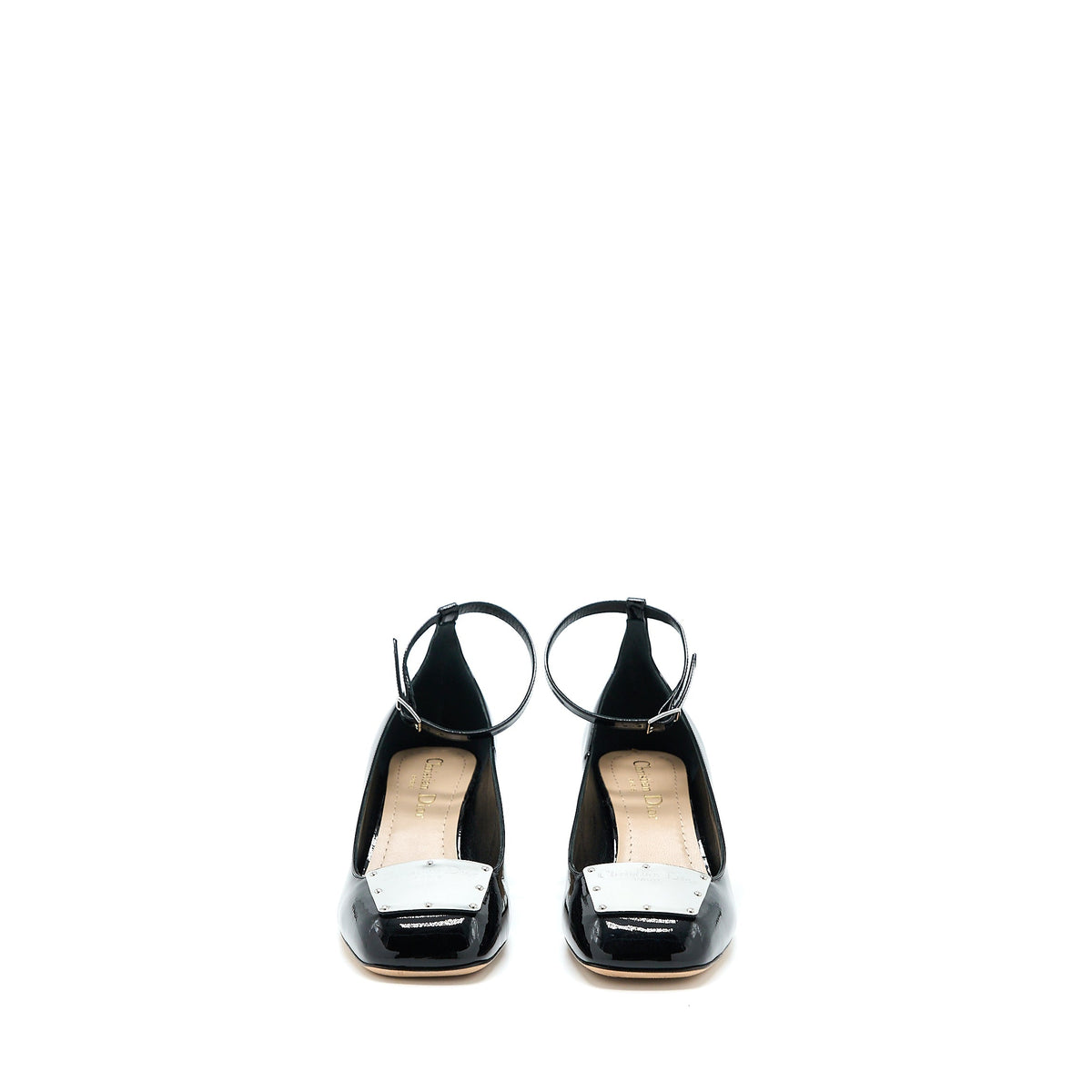 CHRISTIAN DIOR BALLET PUMP PATENT CALFSKIN BLACK SHW