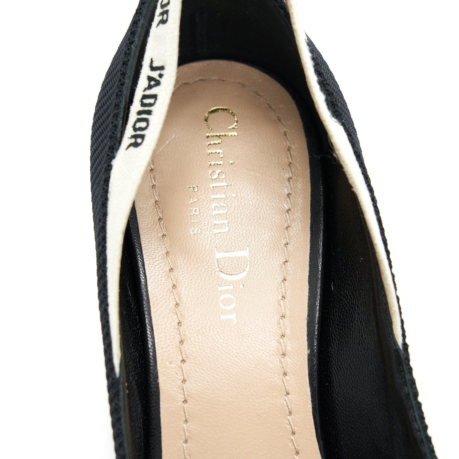 DIOR J'ADIOR PUMO SHOES BLACK