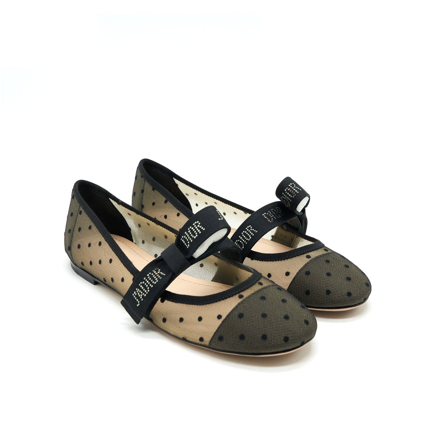 Christian Dior Miss J'Adior Nicely-D Espadrille Flats