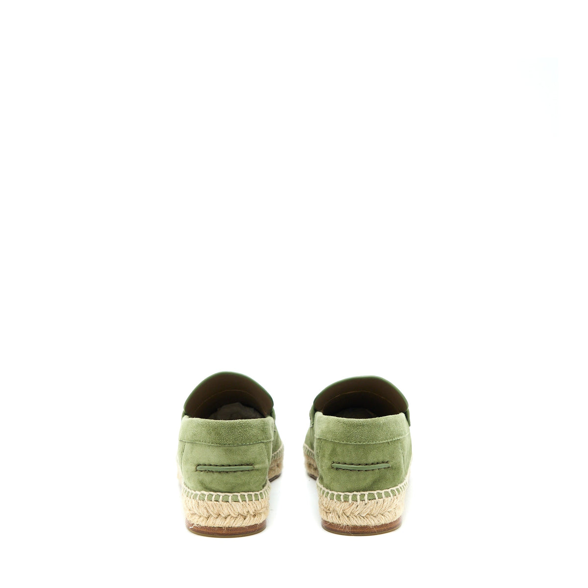 HERMES TRIP ESPADRILLE SUEDE/GOATSKIN KHAKI
