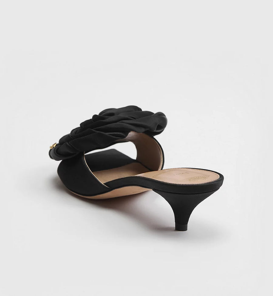 Dior Aurore Heeled Sandal Black