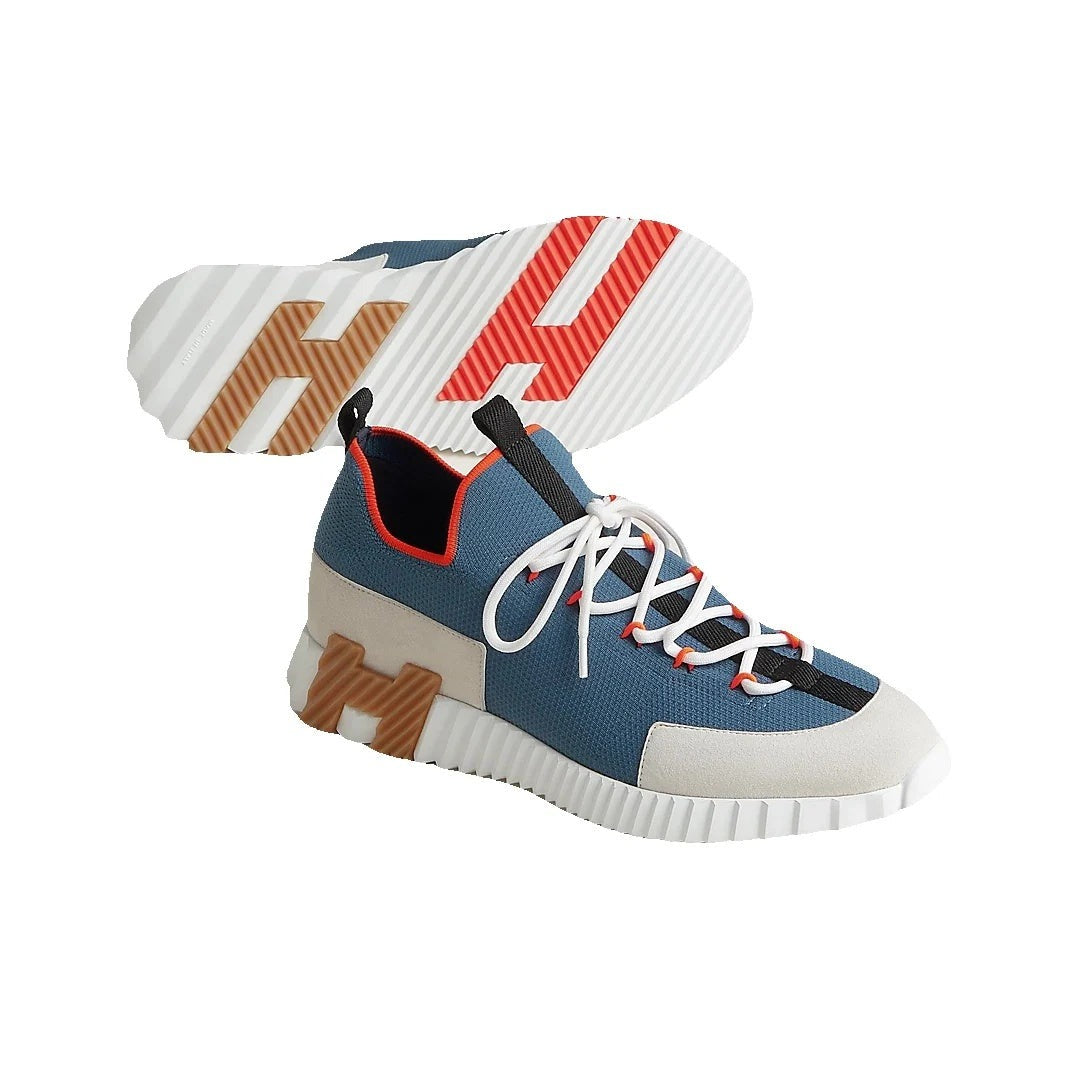 HERMÈS LIFT SLIP-ON SNEAKER BLUE