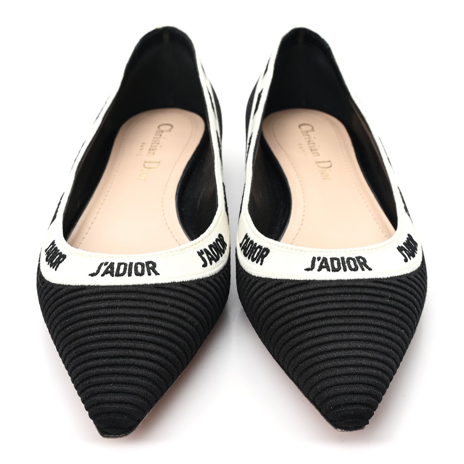 DIOR BALLET FLATS BLACK