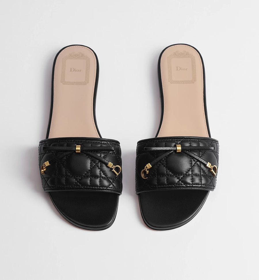 Dior Cannage Slide Black