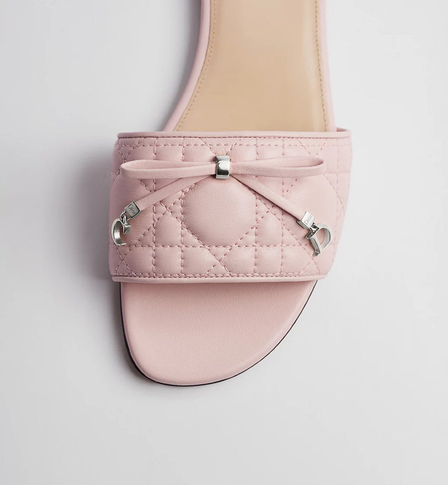 Dior Cannage Slide Soupir Pink