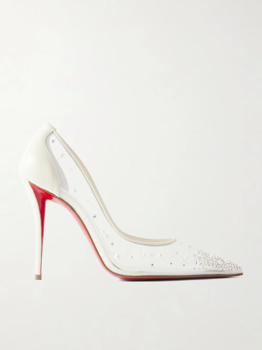 Christian louboutin Miss Z Degrastrass Perla White