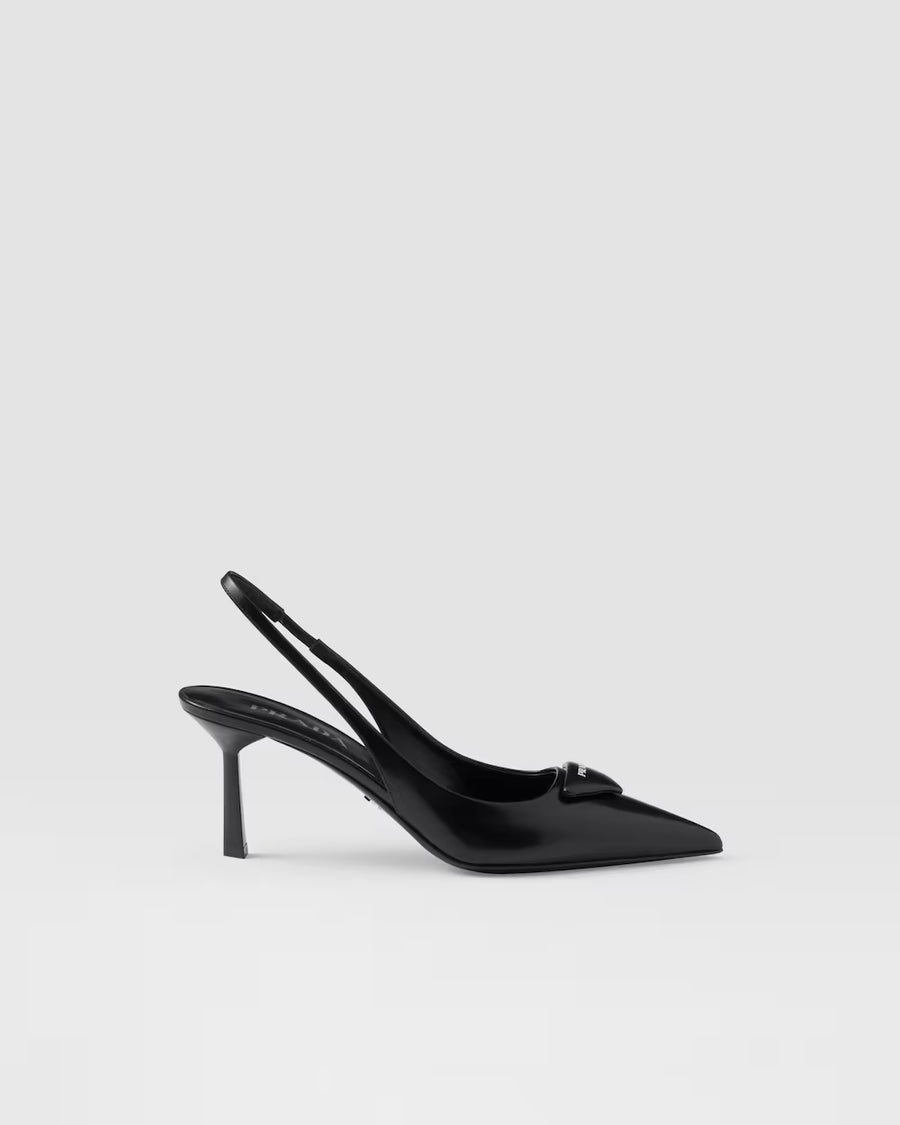 Prada Modellerie Pointed Slingback Pump