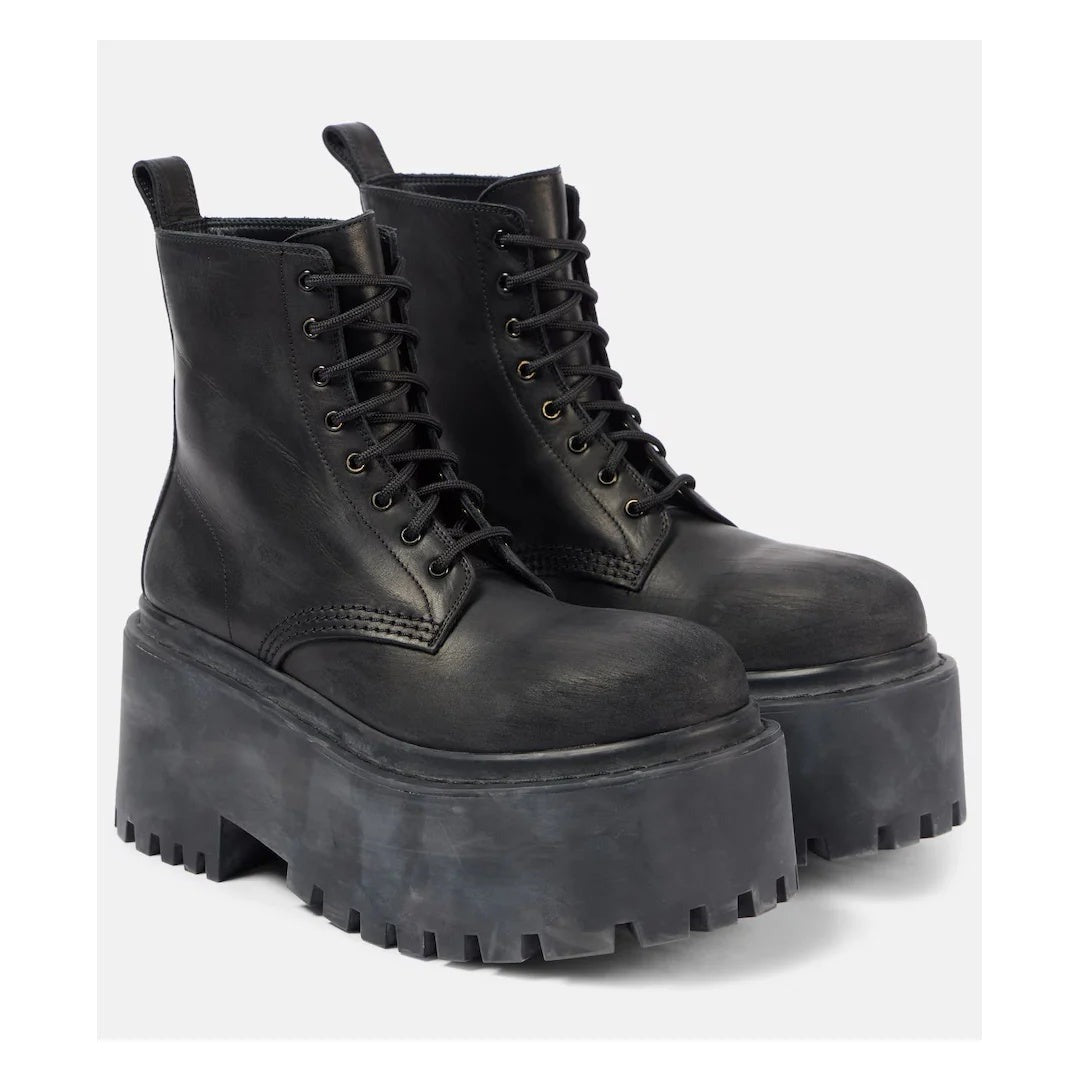 BALENCIAGA MINI PLATFORM BOOTS FOR BLACK