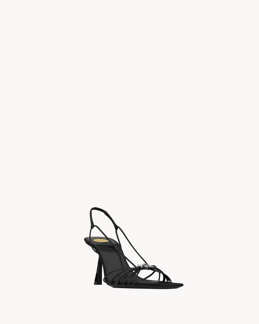 YSL Jerry Sandals in Smooth Leather