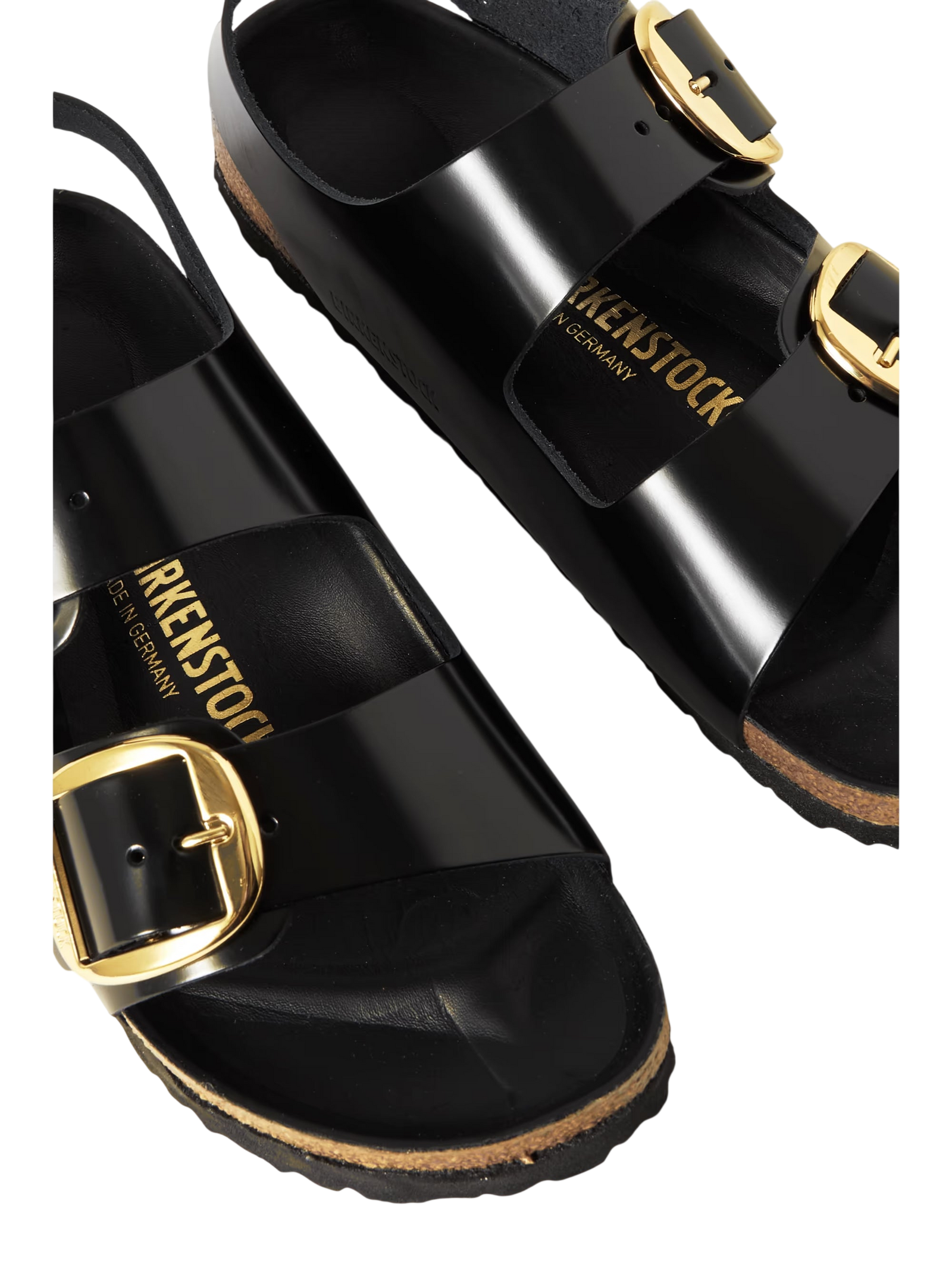 Birkenstock Milano Leather Sandals Black