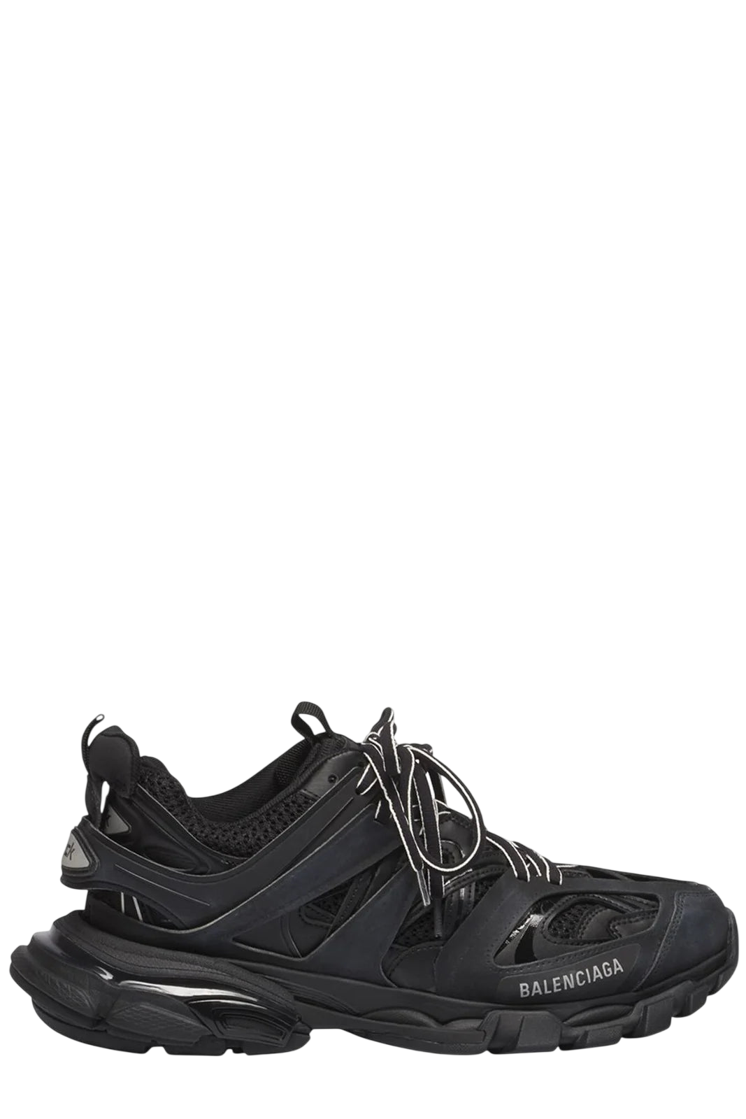 Balenciaga Track Logo-Detailed and Rubber Sneakers