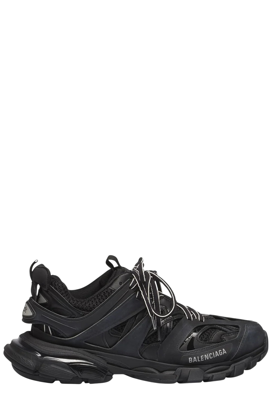 Balenciaga Track Logo-Detailed and Rubber Sneakers