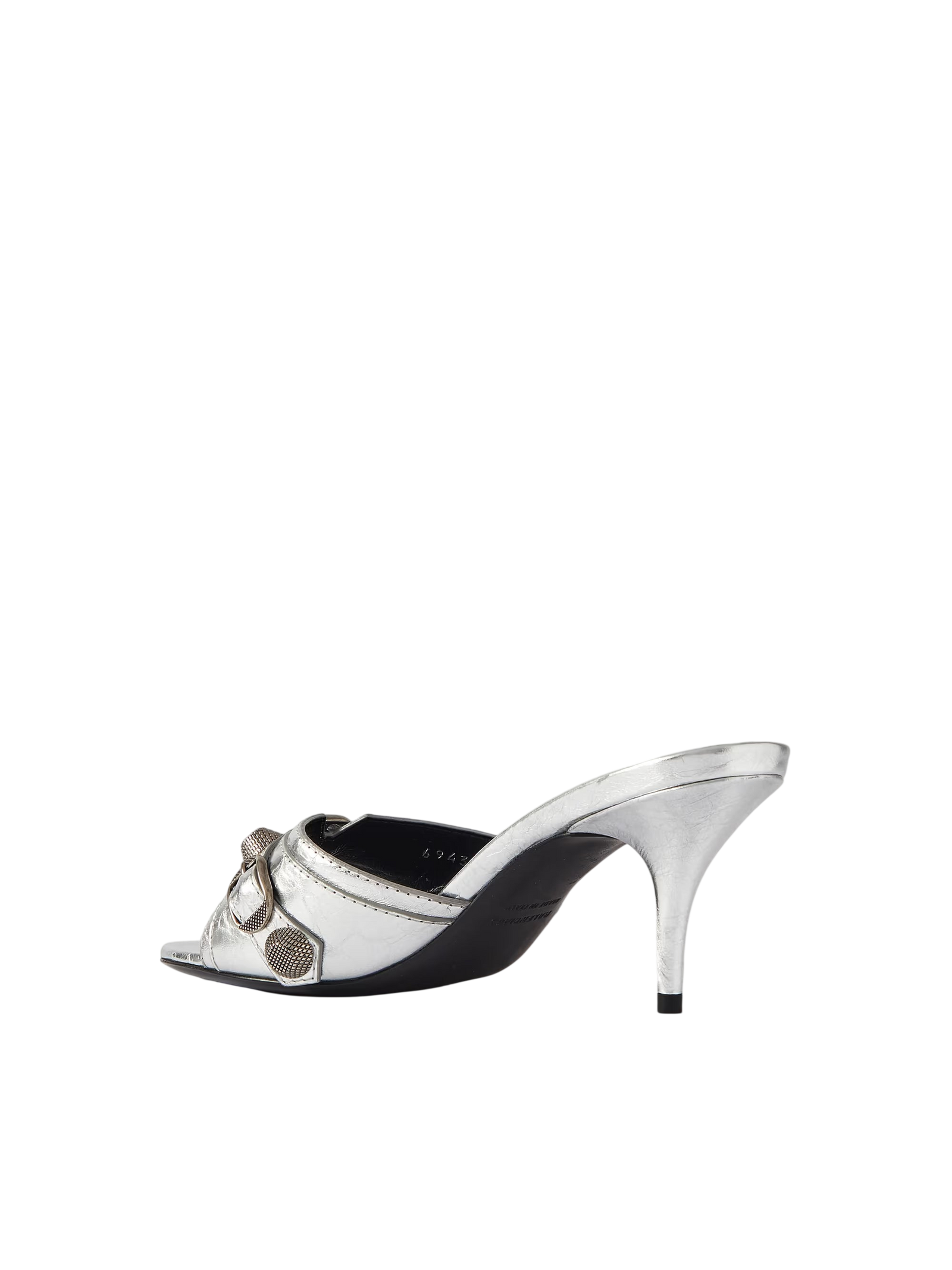 Balenciaga Metallic leather Mules