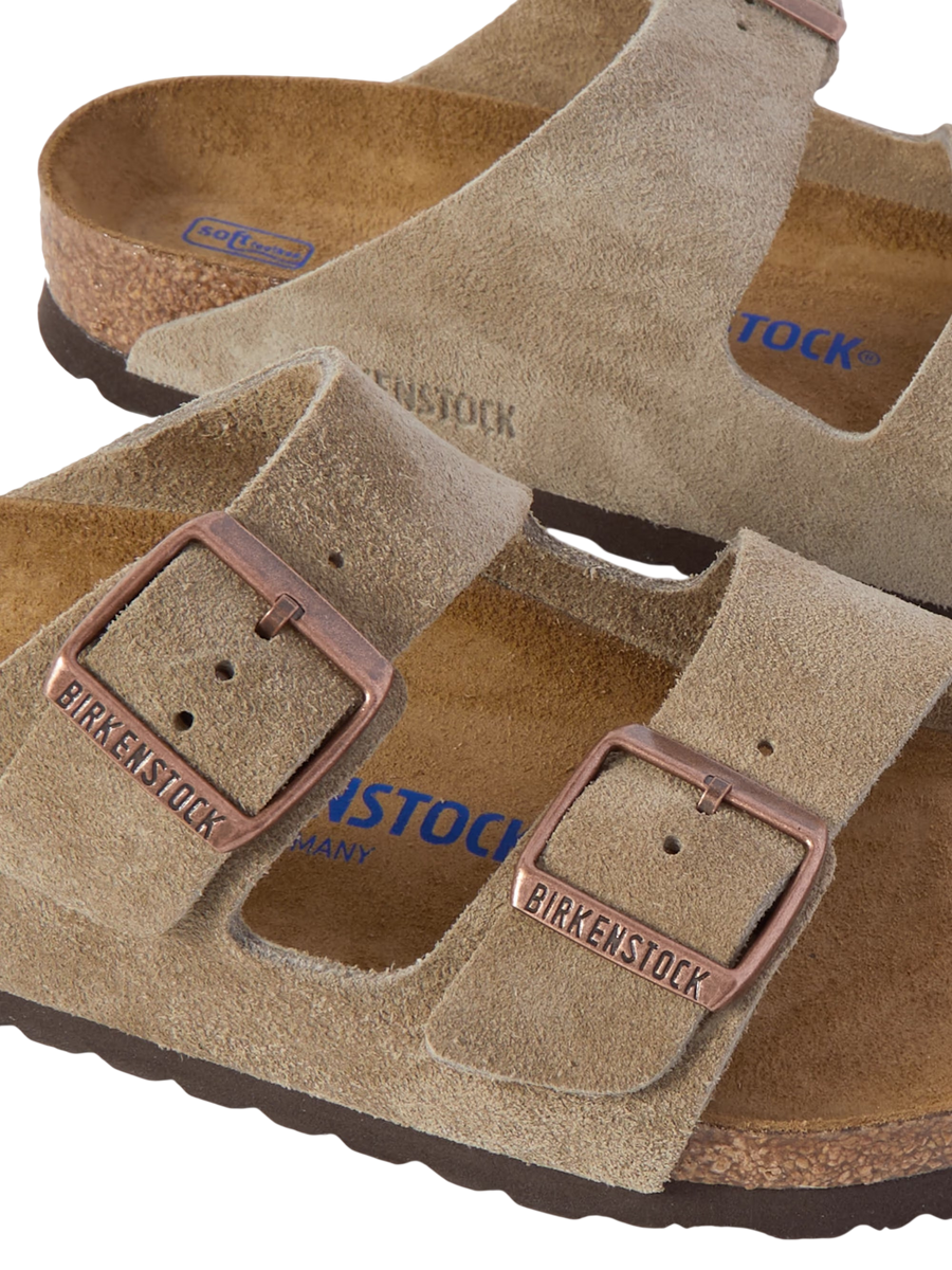 Birkenstock Suede Sandals Taupe