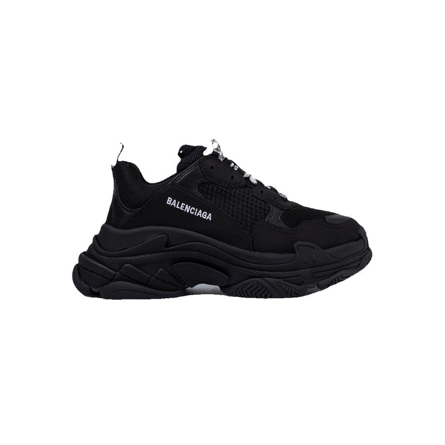BALENCIAGA TRIPLE S. LACE-UP SNEAKERS BLACK