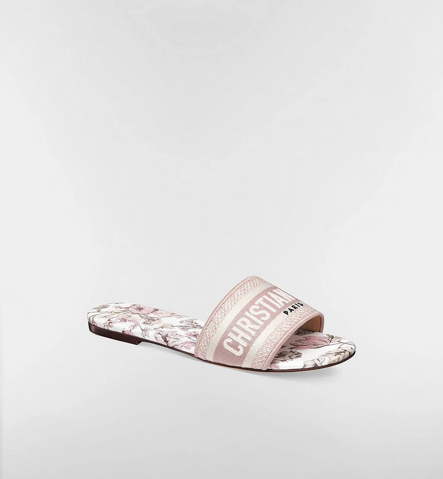 Dior Dway slide Cotton and Rose