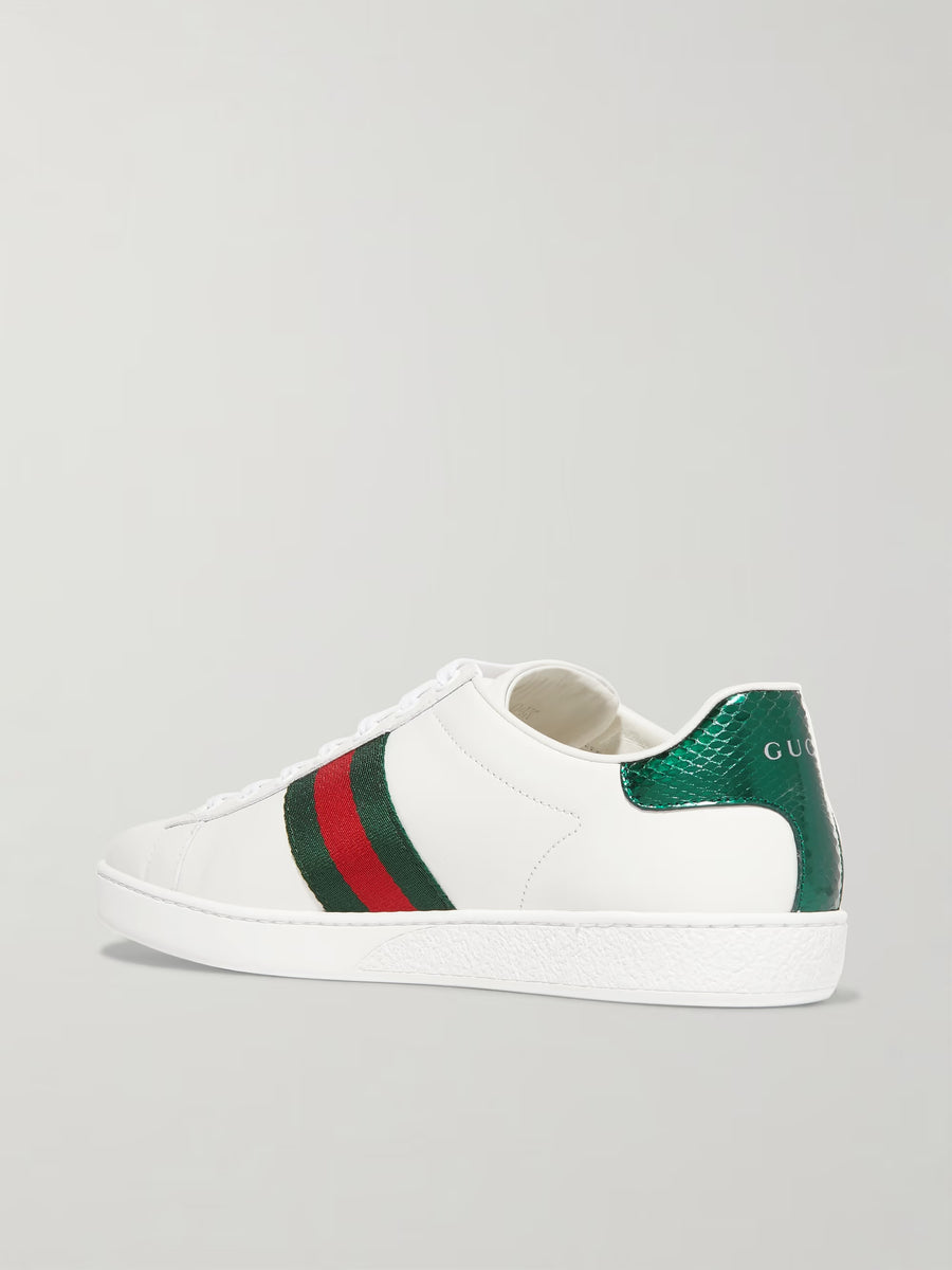 Gucci Ace Trainer with Web